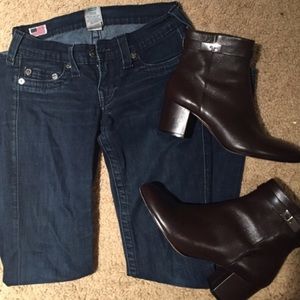 Vince Camuto Brown Booties